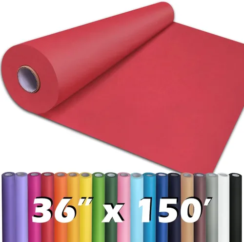 Miniatura 73 de PerkHomy Rollo de Papel Kraft Marrón 48" x 1,800" (150') para Envolver Regalos, Ramos, Flores, Arte, Pintura, Manualidades, Escritura, Embalaje