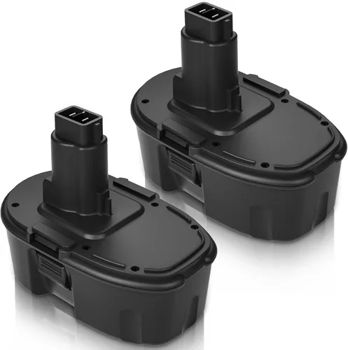 Dosctt Paquete de 2 baterías de repuesto Ni-Mh DC9098 DC9098 DC9096 de 18 voltios compatibles con Dewalt batería de 18 V DW9096 DW9098 DW9099 DE9095