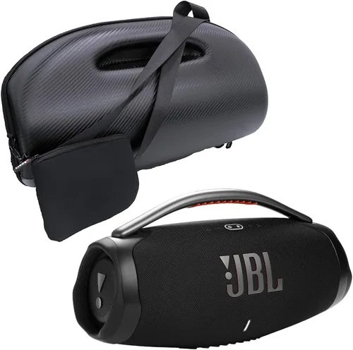 Miniatura 8 de JBL Boombox 3 - Altavoz Bluetooth portátil negro con sonido masivo, graves más profundos, IPX7 impermeable, 24 horas de reproducción, PartyBoost