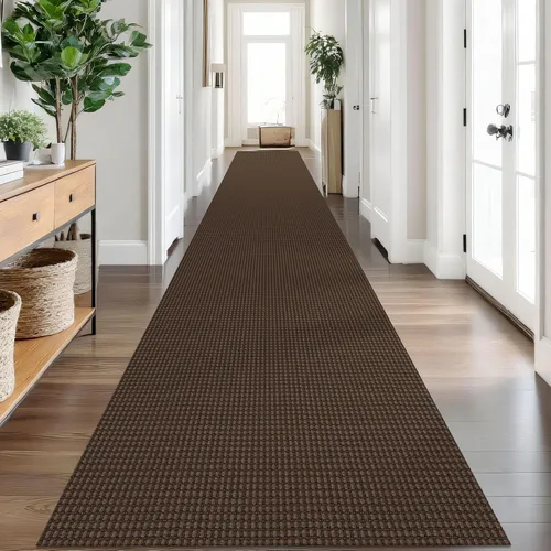 Miniatura 147 de IOHOUZE Alfombra de Área Lavable 4x6 Antideslizante con Respaldo de Goma Alfombras Tejidas para Entrada Interior Alfombras de Dormitorio Alfombra