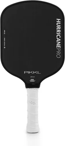 PIKKL Hurricane Pro T700 - Paleta de pickleball de fibra de carbono Negro