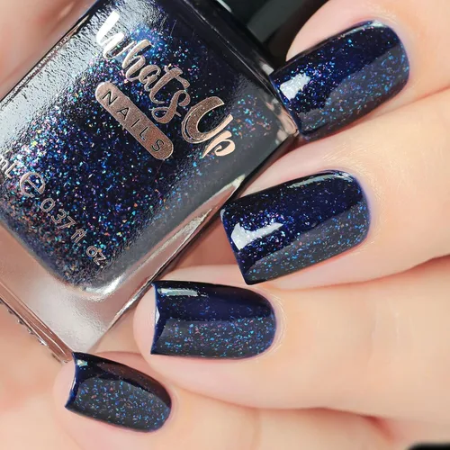 Miniatura 20 de Whats Up Nails - Esmalte de uñas de color cromado, barniz cromado de oro rosa, fabricado en Estados Unidos, 21 libre de crueldad, limpieza vegana