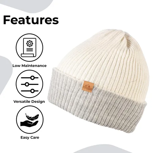 Miniatura 18 de Baby Alpaca Neck Warmer, Unisex Winter Warmer Hat, Neck Gaiter Scarf