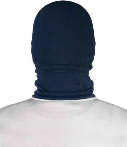 Miniatura 2 de Ergodyne - Balaclava de invierno 16848, resistente al fuego, cumple con la norma FR, cumple con ASTM F1506 y NFPA 2112, N-Ferno 6847, negro azul