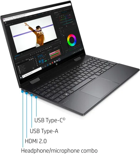 Miniatura 6 de Laptop HP Envy x360 2020 2 en 1, pantalla táctil Full HD de 15.6 pulgadas, procesador AMD Ryzen 5 4500U de hasta 4.0 GHz, memoria de 8 GB, SSD PCIe