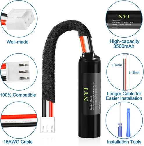 Miniatura 4 de NYI [3500 mAh] Batería de repuesto para altavoz Harman Kardon Onyx Studio 1/2/3/4