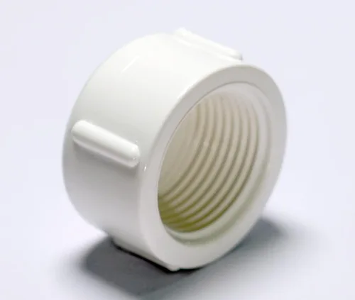 Miniatura 3 de Rainbow Dream Adaptador de enchufe hembra de rosca de PVC de 1 pulgada BSPT - 10 paquetes, blanco