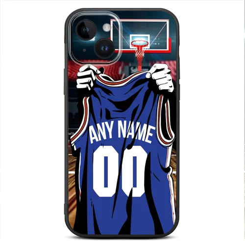Miniatura 12 de Nombre y número personalizados de bricolaje – Camiseta de baloncesto de Oklahoma City – Funda de silicona líquida para iPhone 17 Air 16 15 Pro Max