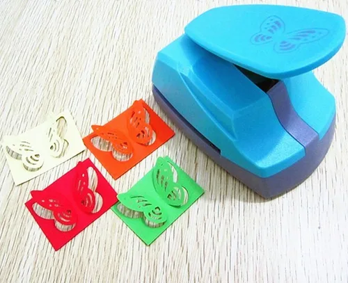 CADY Perforadora de papel para manualidades, para la vida creativa, manualidades, perforadora de 2 pulgadas, perforadora de papel de bricolaje para