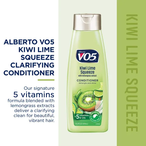 Miniatura 2 de Alberto VO5 Herbal Escapes Kiwi Lime Squeeze Acondicionador clarificante, 12.5 onzas