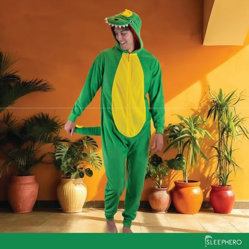 Miniatura 5 de SLEEPHERO - Pijama de Navidad para hombre, diseño de una sola pieza (estilo mameluco)