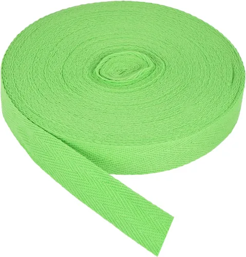 Miniatura 15 de PATIKIL Cinta de sarga de algodón de 1 pulgada, 50 yardas, cinta de algodón, cinta de encuadernación al bies, cinta de espiga para costura, Verde