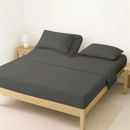 Miniatura 21 de ARlinen Juego de sábanas divididas tamaño Queen, 5 piezas, 100% algodón egipcio, bolsillo profundo de 16 pulgadas, ropa de cama suave de lujo