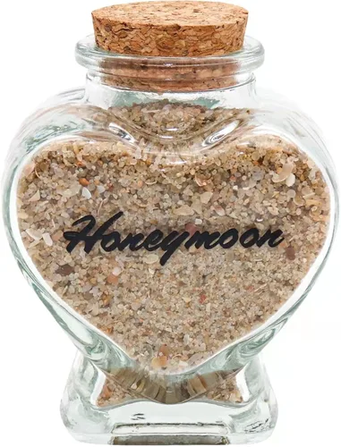 Miniatura 7 de Tarro de recuerdo de arena de luna de miel, regalos de luna de miel para parejas de recién casados, bodas, compromisos, vacaciones, viajes, regalos