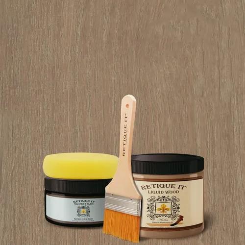 Miniatura 16 de Retique It Kit multiusos con acabado de madera - GO Beyond de madera falsa con imprimación a base de madera líquida pintable y tinte de gel - 60