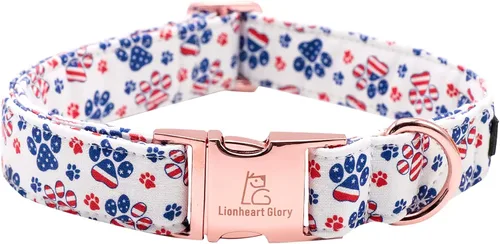Miniatura 38 de Lionheart glory Collar de perro, Collar de perro azul Collar de perro para niños Collar ajustable de dinosaurio para perros pequeños Regalo