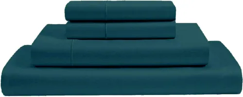 Miniatura 20 de 100% algodón Giza Egyptian Dreams [4 piezas] juego de sábanas de bolsillo extra profundo de 22 pulgadas, sábanas y fundas de almohada, fibra larga