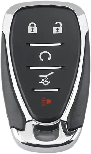 Funda de repuesto para llavero con 5 botones y control remoto, compatible con Chevrolet Equinox 2018-2021 para Chevrolet Blazer 2019-2020 - Repuesto