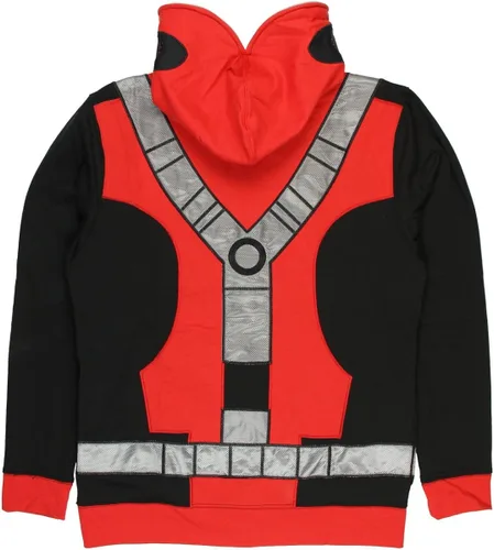 Miniatura 2 de Marvel Deadpool - Sudadera con capucha para hombre, Rojo