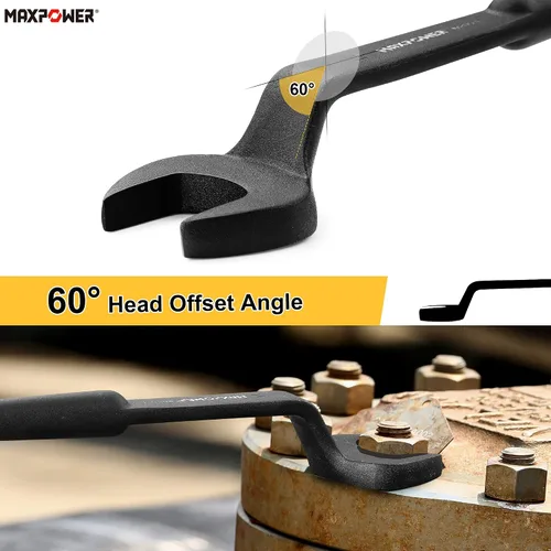 Miniatura 4 de MAXPOWER Llave Spud, apertura nominal de 1-1/4 pulgadas