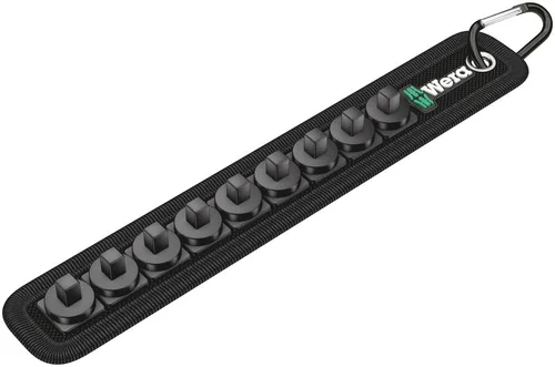 Miniatura 20 de Wera Belt 1 Zyklop 1/4" Juego de llaves de tubo con función de retención métrica 05003880001