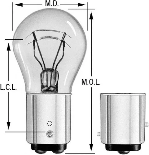 Miniatura 4 de Wagner Lighting BP1157LL - Bombilla multiusos de larga duración (2 unidades)