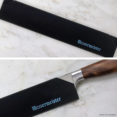 Miniatura 4 de Messermeister Protector de Filo de Chef de 10", Negro - Protector de Cuchillos Elegante y Funcional para Cuchillos de Chef y de Hoja Ancha - 2