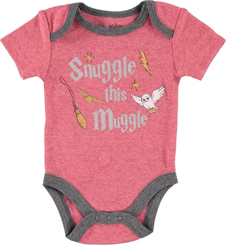 Miniatura 2 de Harry Potter Body de manga corta para bebé, paquete múltiple de regalo para bebé niña o niño, ropa de bebé