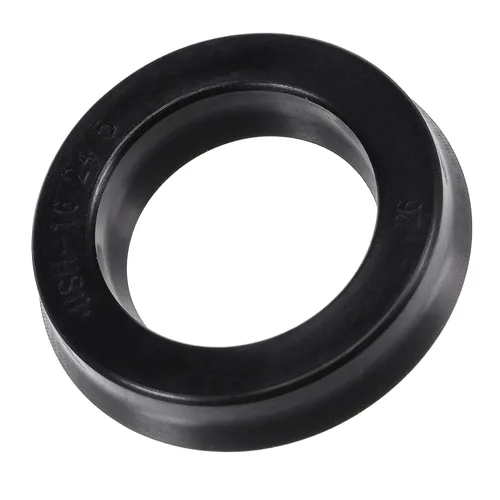 Miniatura 9 de MECCANIXITY USH - Sello radial para eje de 0.709 in de diámetro interior x 1.024 in de diámetro exterior x 0.197 in de ancho, color negro