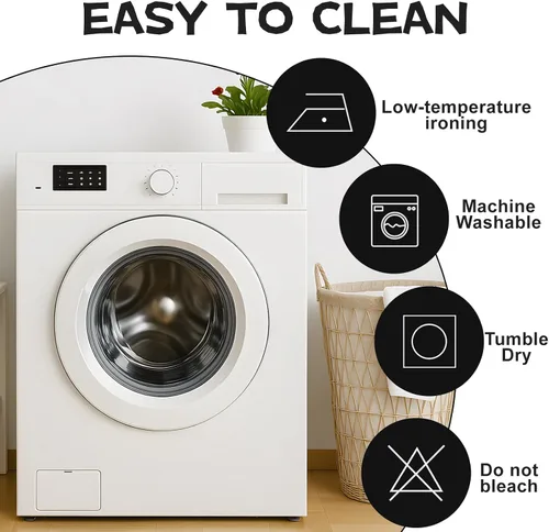 Miniatura 7 de HANDONTIME Funda para sofá para perros lavable con estampado floral de pájaros para sofás y sillones, funda de sofá negra con flores de jacquard