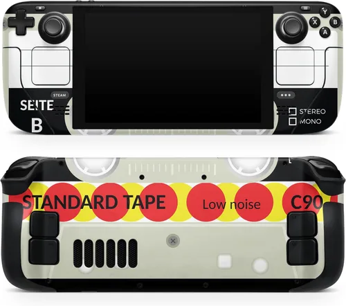 Miniatura 11 de Design Skinz - Compatible con Steam Deck - Calcomanía protectora de vinilo extraíble resistente a los arañazos - Patrón de piel de serpiente roja V3