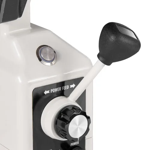 Miniatura 12 de Vevor Al-310S Fresadora de alimentación de eje X con torque de 450 pulgada-libras, Fresadora de alimentación de mesa de 0-200 RPM, 110V