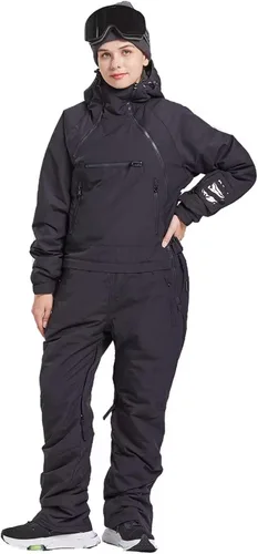 Miniatura 6 de BUMDEEP Womens One Pieces Ski Suits Jumpsuits Snowsuits Snowboard Winter Outdoor Waterproof Jackets
