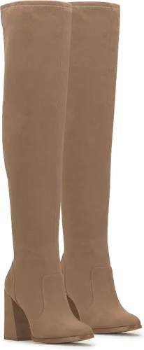 Miniatura 7 de Jessica Simpson Womens Brixten Faux Suede Tall Over-The-Knee Boots