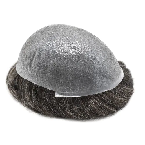 Miniatura 6 de Toupee for Men Human Hair Pieces Ultra Thin Skin Mens Toupee Hair Replacement System Mens Hair Units for Men