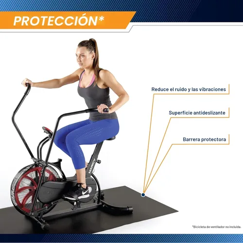 Miniatura 5 de Marcy Esterilla de Equipo de Fitness y Protector de Suelo Compatible con Cintas de Correr, Elípticas, Bicicletas Estáticas, Bicicletas Estacionarias
