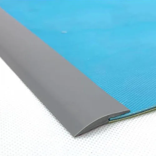 Miniatura 10 de NILZA Tira de umbral de PVC impermeable, tira de umbral de transición de suelo para madera a azulejos, tira de transición de umbral de 0.4 a 0.19