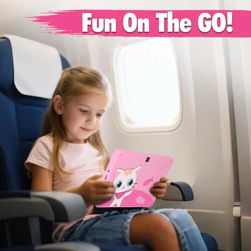 Miniatura 6 de Tablet para niños de 7” de UJoyFeel con control parental, tabletas WIFI para niños pequeños con muchas aplicaciones de aprendizaje para niños sin