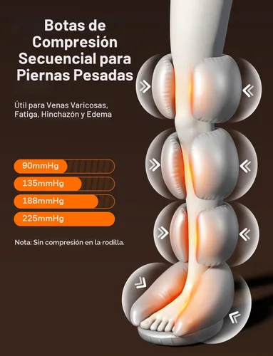 Miniatura 5 de ALLJOY Masajeador de piernas para circulación y alivio del dolor FSA, regalos para hombres, mujeres, papá, mamá, masajeador de piernas con calor
