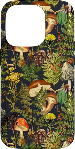 Miniatura 17 de Mushroom Woodland Scene elderberries Fungi Nature Shrooms Case for iPhone 17
