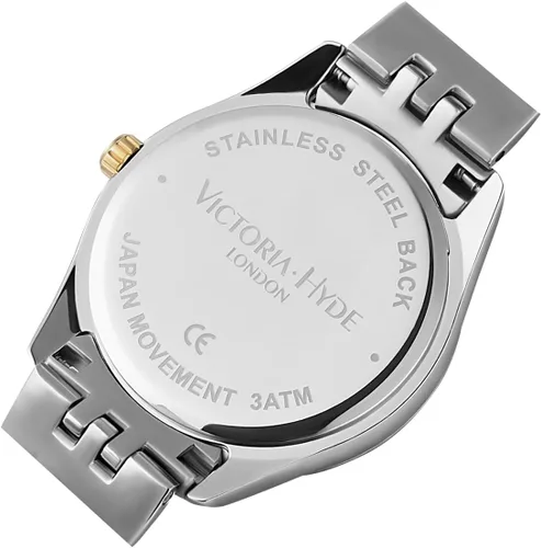 Miniatura 5 de VICTORIA HYDE Reloj para mujer plateado y dorado, relojes de dos tonos de acero inoxidable para mujer