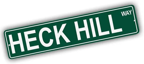 Miniatura 278 de Ohio Mountains Pick Your Mountain Compatible/repuesto para Acme Hill United States Mountain aluminio metal metal metal estilo letrero de calle