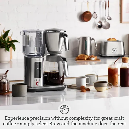 Miniatura 2 de Breville Máquina de café de goteo Luxe BDC415BTR, trufa negra, jarra de vidrio