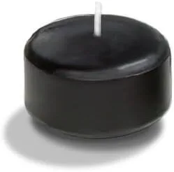 Miniatura 84 de yummi Caja de 18 velas flotantes color rojo rubí de 3 pulgadas