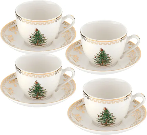 Miniatura 9 de Soporte para pastel dorado para árbol de Navidad
