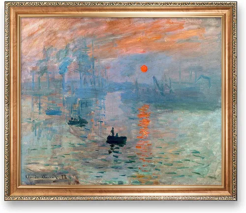 Miniatura 54 de A&T ARTWORK Campo de trigo con cipreses de Van Gogh Las reproducciones de arte clásico mundial, impresiones en lienzo giclée para decoración