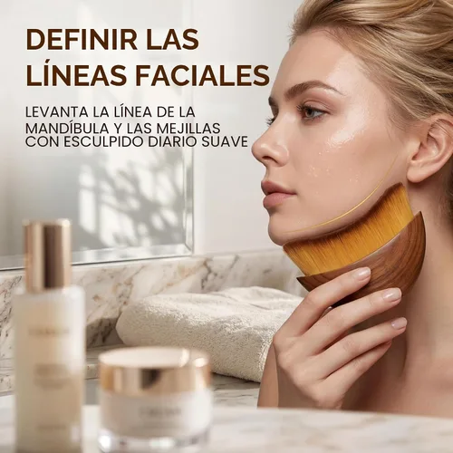 Miniatura 3 de Cepillo facial de contorno linfático 2026, masajeador profesional de drenaje linfático, cepillo de drenaje linfático facial para antihinchazón