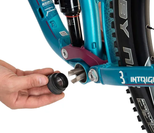 Miniatura 4 de Park Tool Herramienta de extracción de ajuste a presión para rodamientos internos de soporte inferior herramientas de reparación de bicicletas