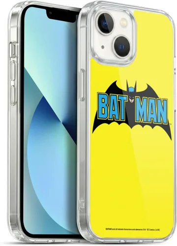 Miniatura 295 de Head Case Designs Funda de gel con licencia oficial de Batman DC Comics Bat Signal Logos [protección de grado militar] compatible con Apple iPhone 7