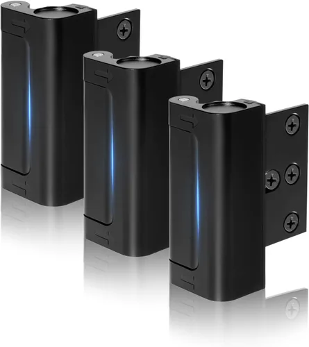 3 piezas de cerradura de refuerzo para puerta, cerraduras de puerta para seguridad de niños, cerraduras de seguridad de puerta desde el interior,